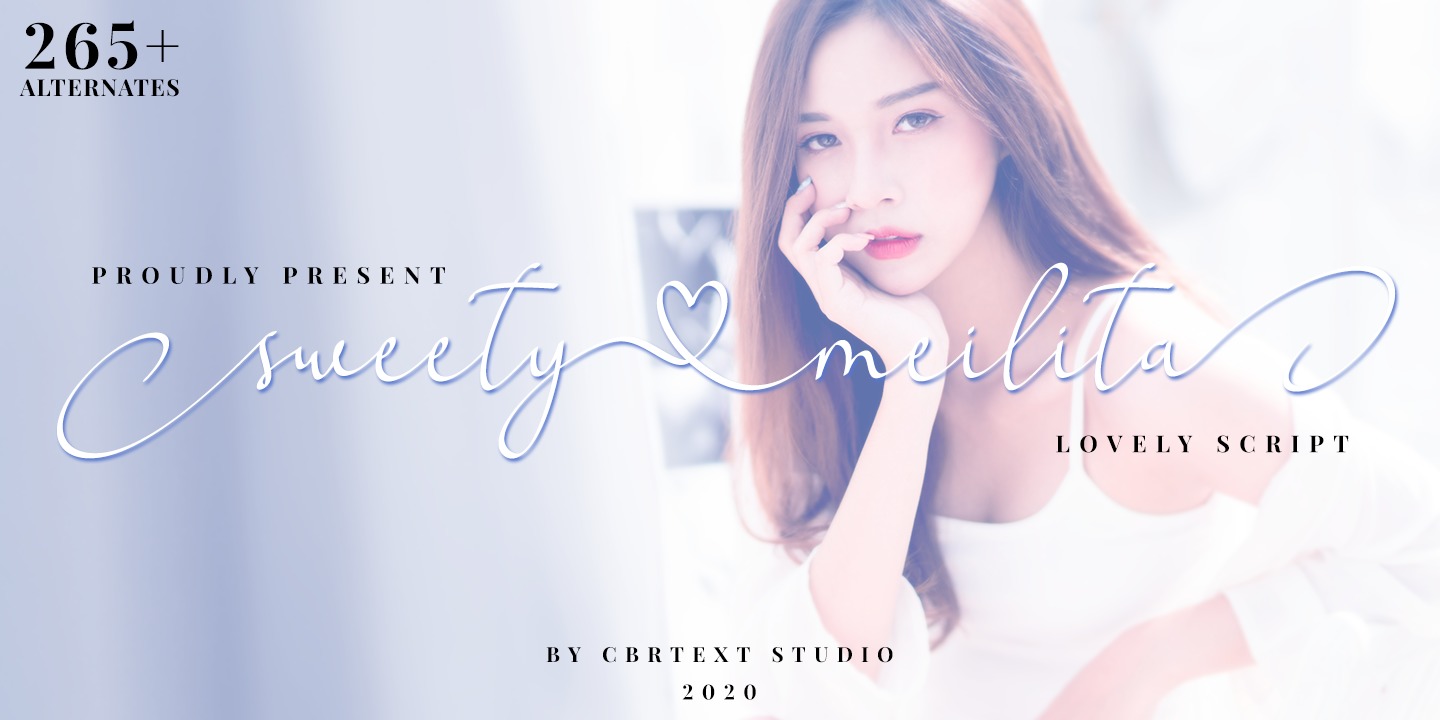 Sweety Meilita Font preview